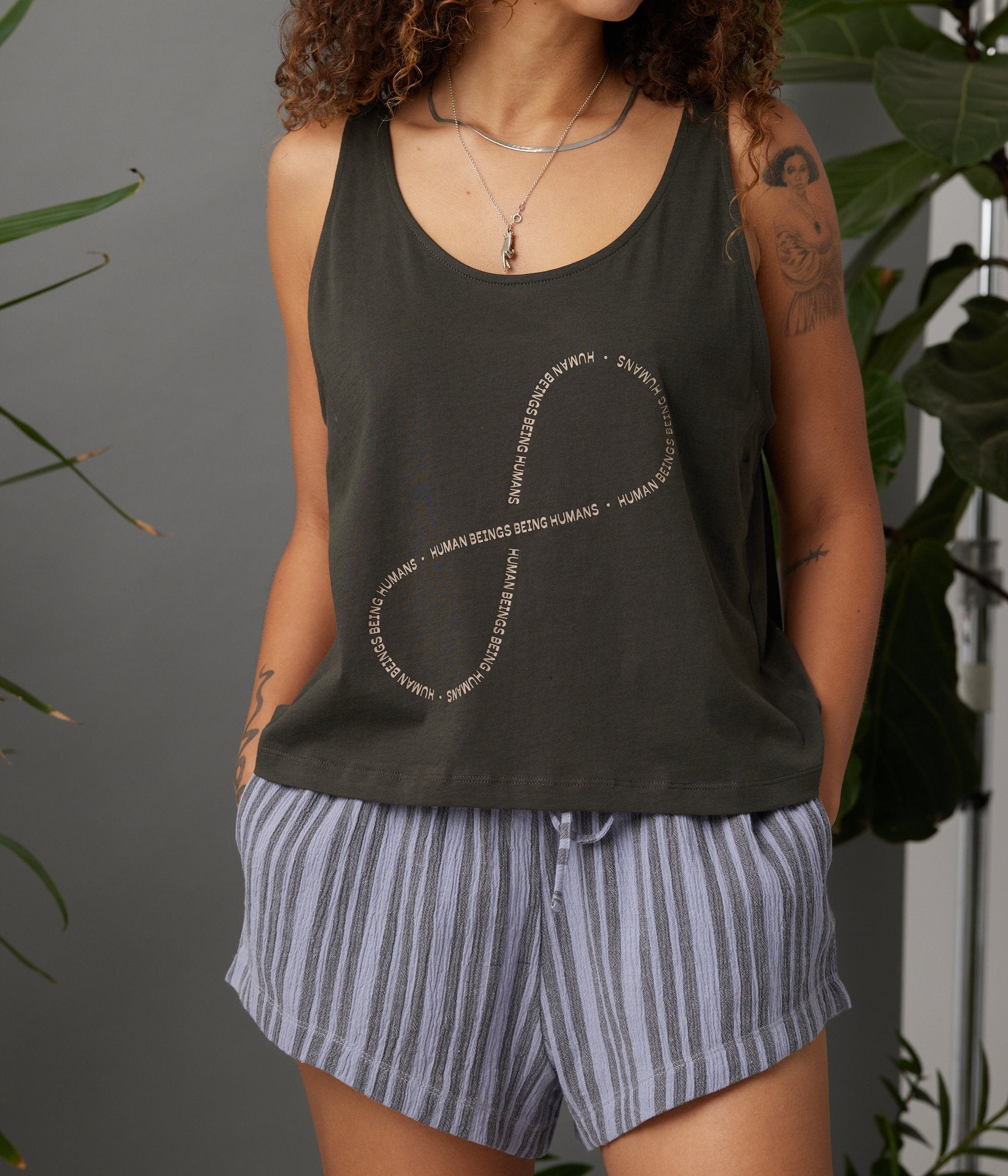 Infinity Easy Tank - Washed Black