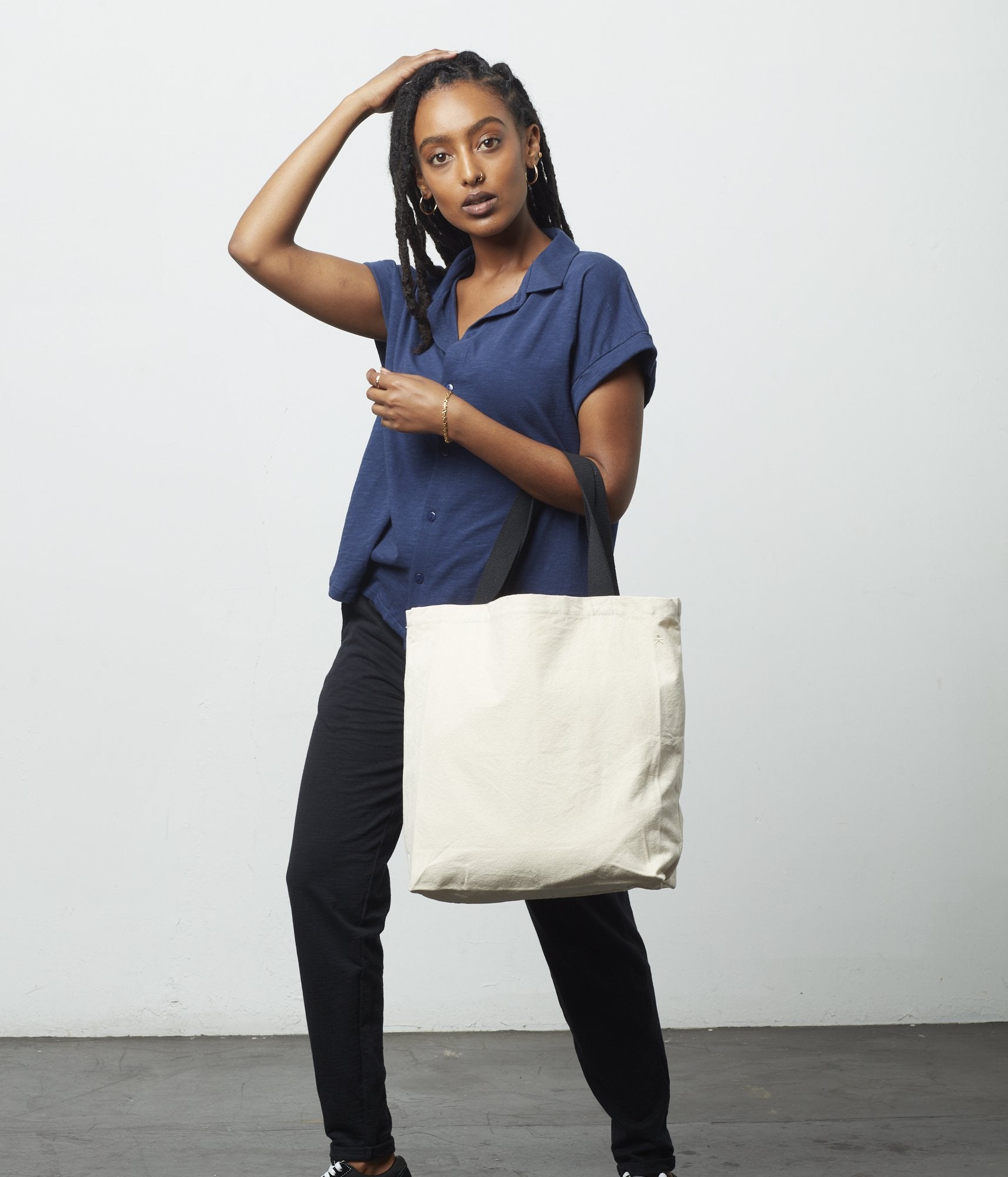 Organic Canvas Tote Bag - Natural