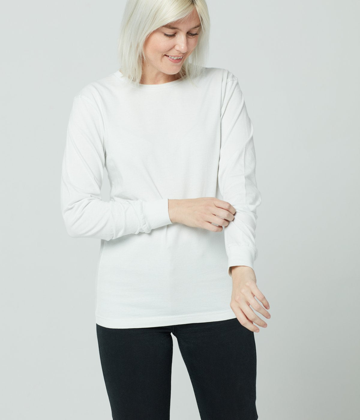 Unisex Long Sleeve - White