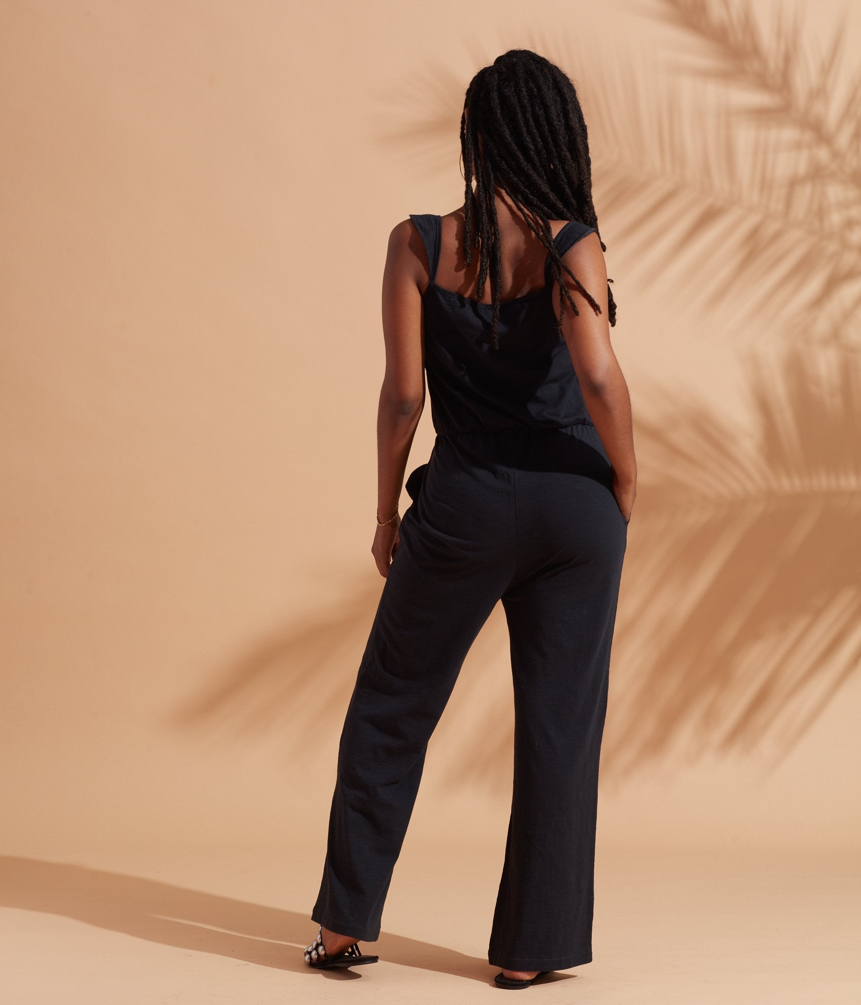 Archie Jumpsuit - Washed Black