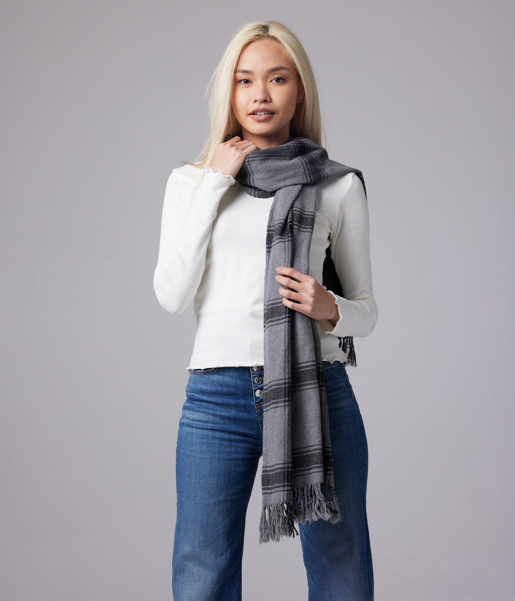 Jones Scarf - Grey