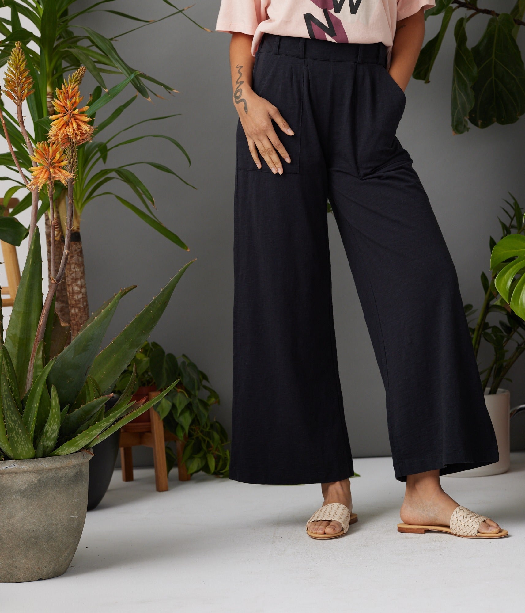 Cohen Pant - Washed Black