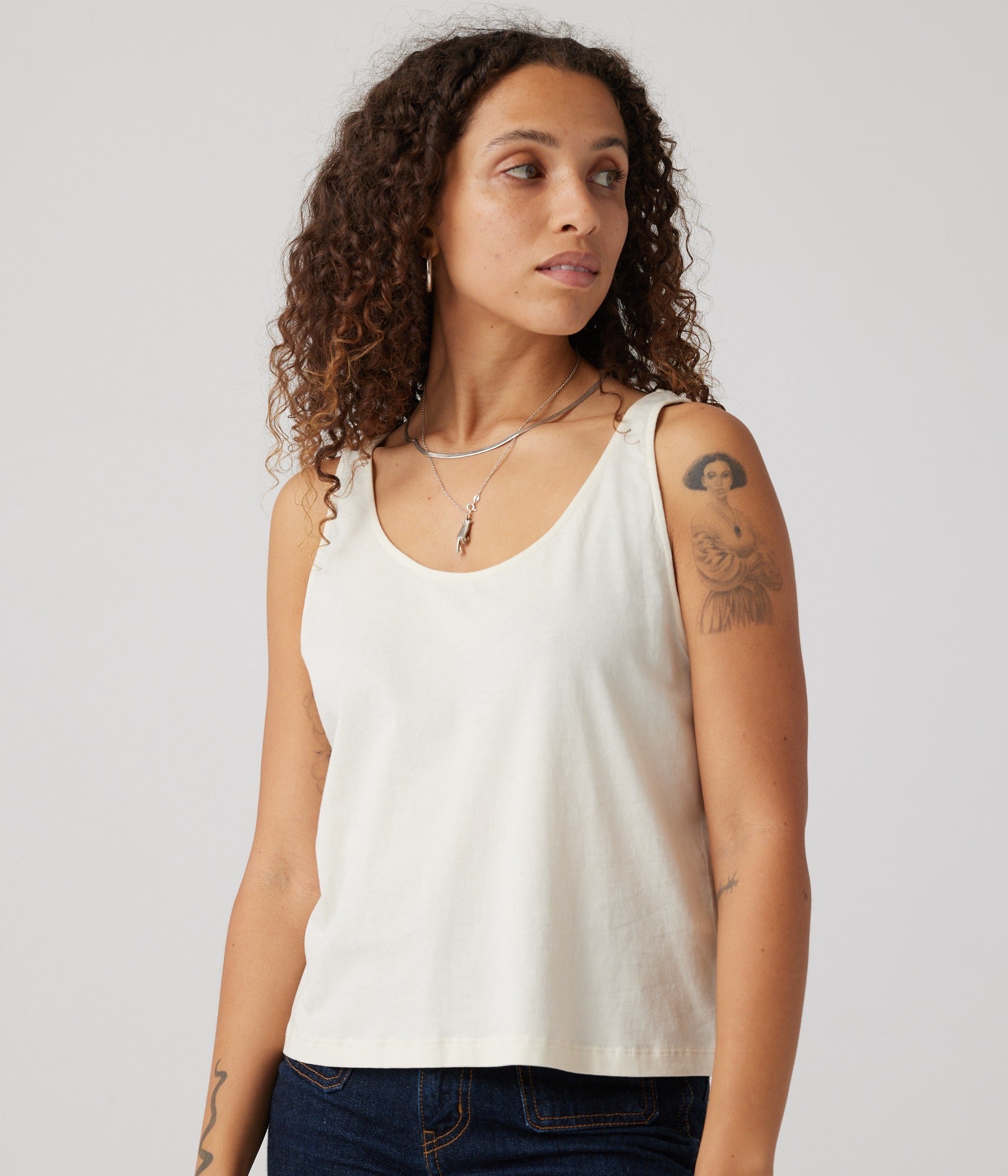 Women's Easy Tank - Stone