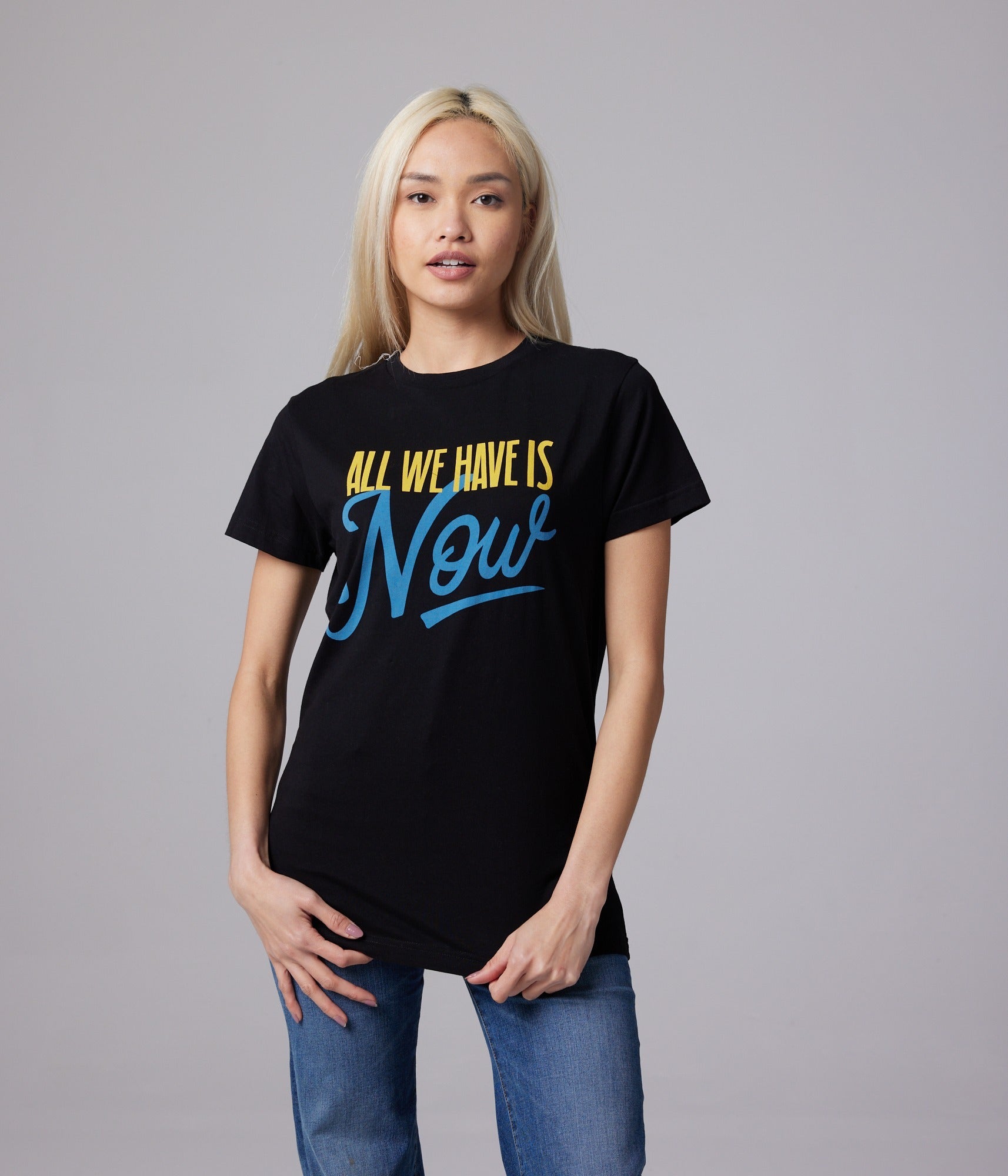 Now Unisex Tee - Black