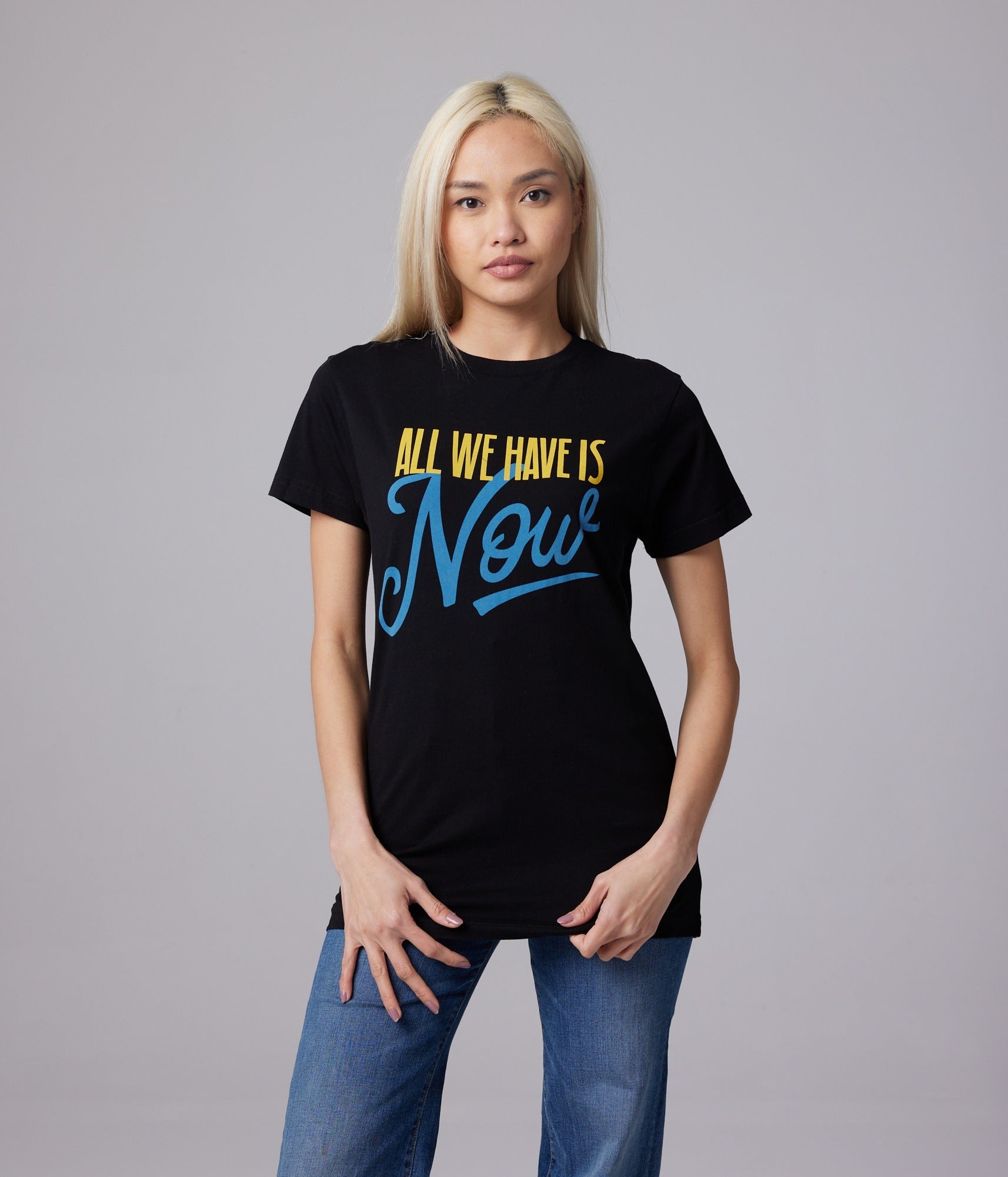 Now Unisex Tee - Black