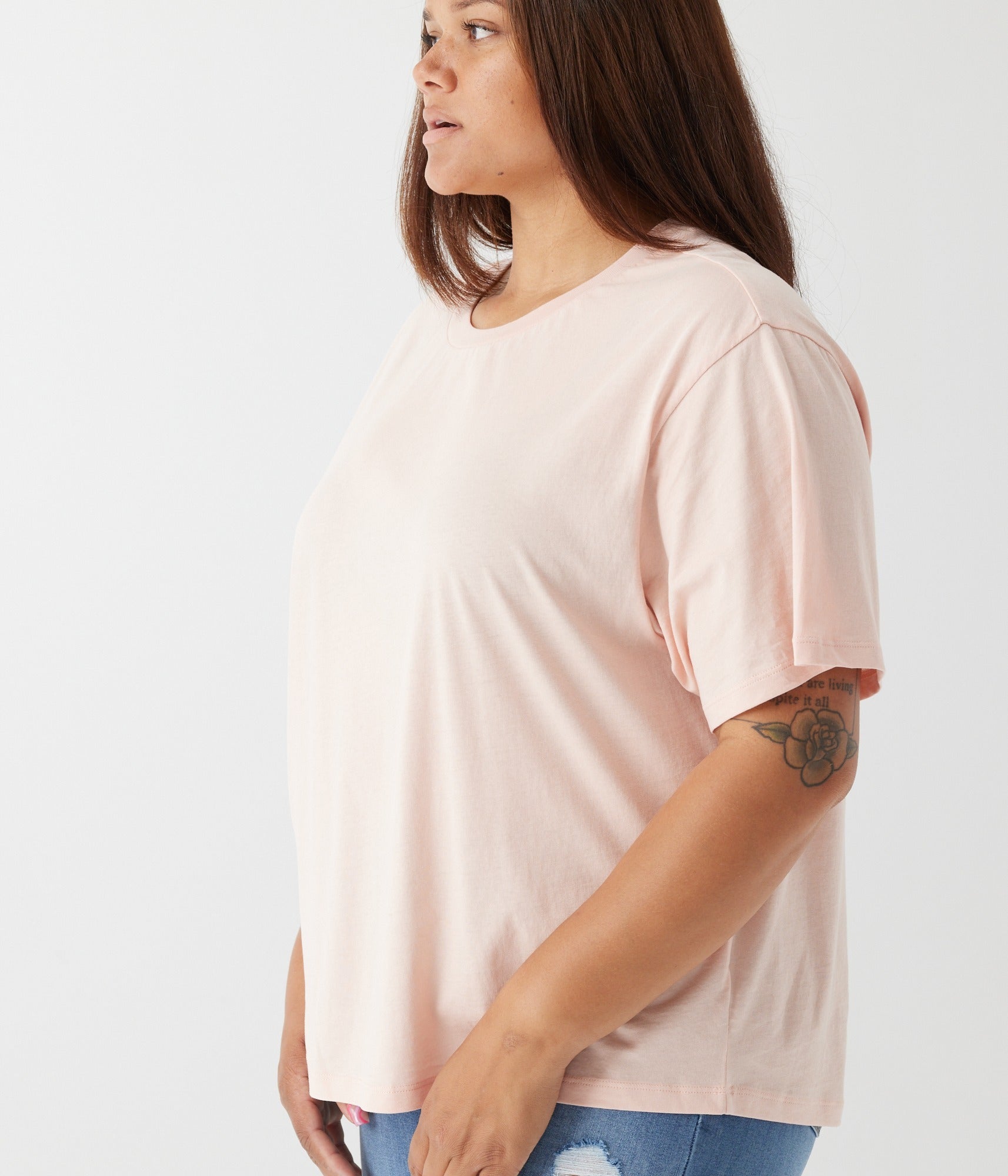 Women's Relaxed Shirt - Dusty Rose