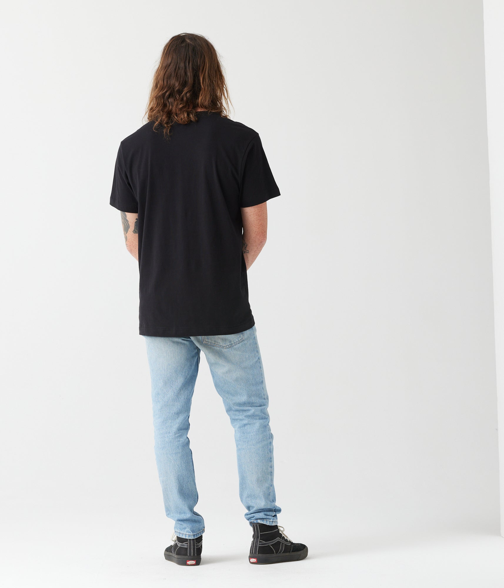 Heavyweight Pocket Tee - Black