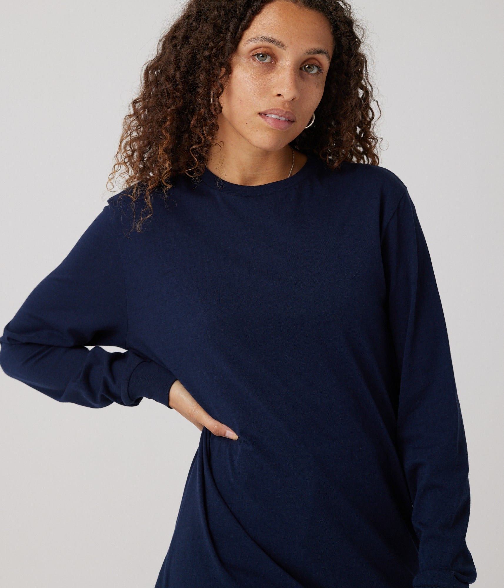 Unisex Long Sleeve - Navy