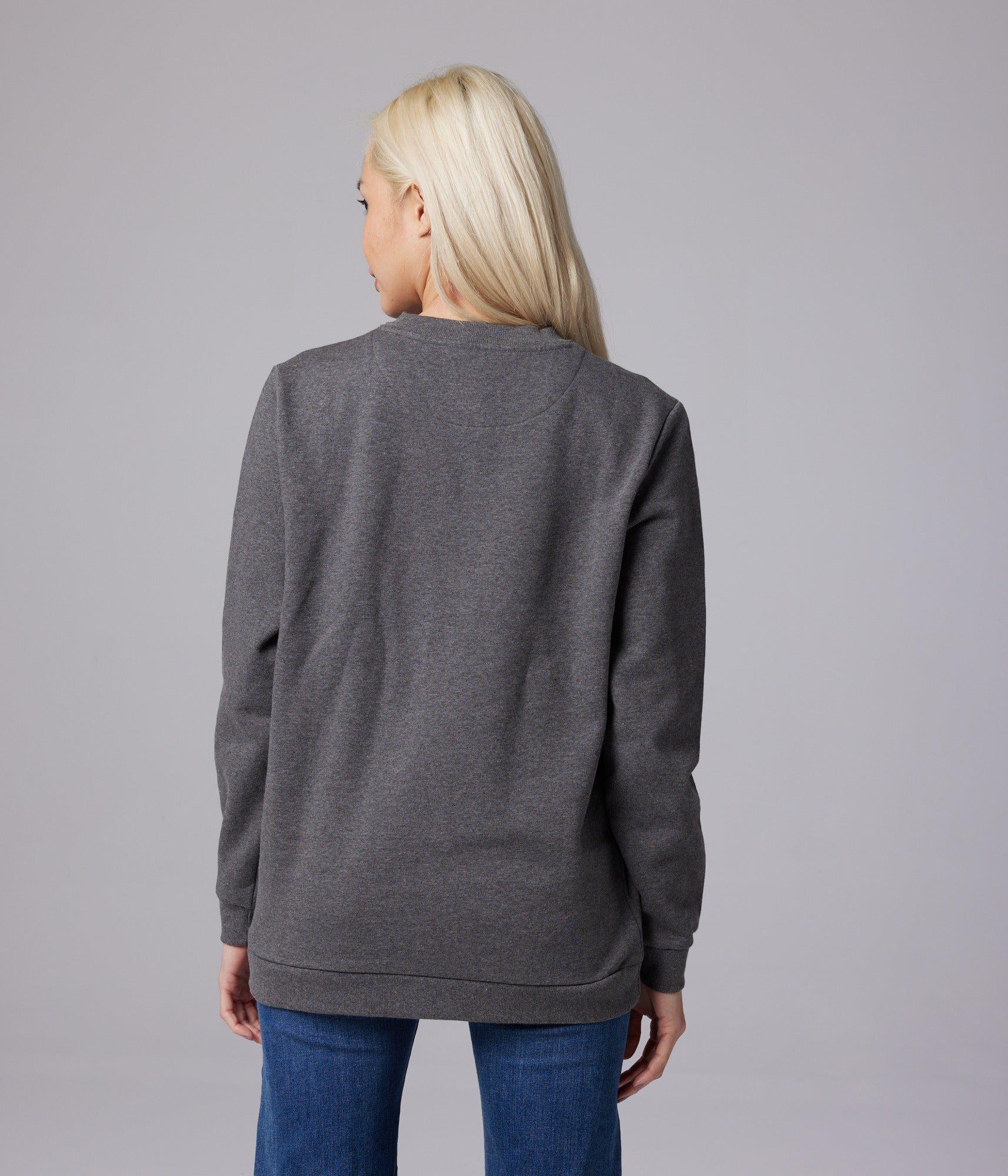 Have A Nice Day Unisex Pullover - Heather Grey