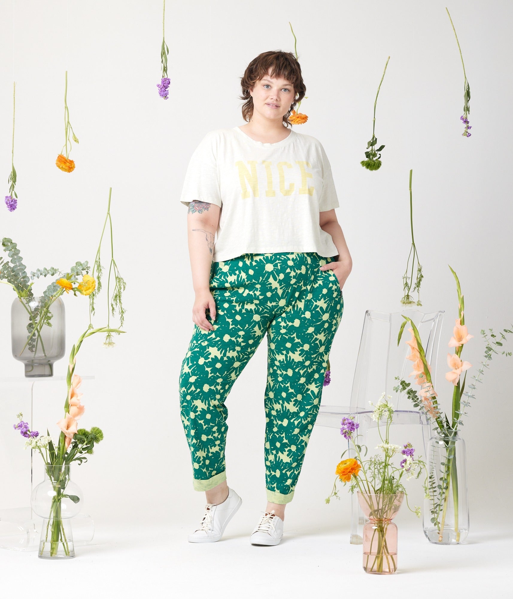 Nolan Pant - Jade Floral