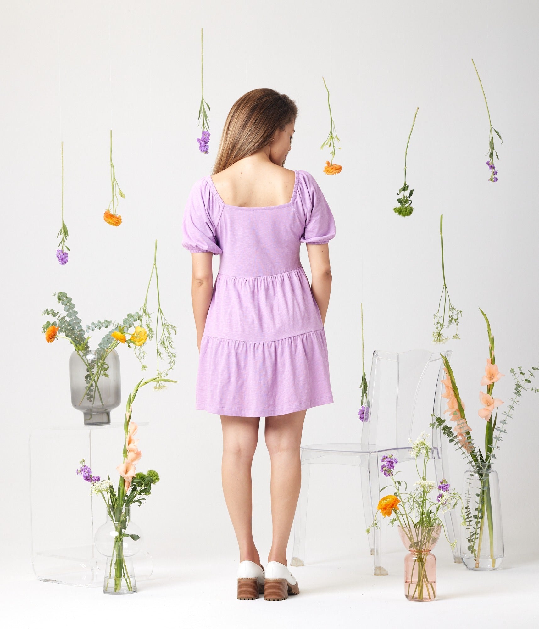 Bowen Dress - Lilac