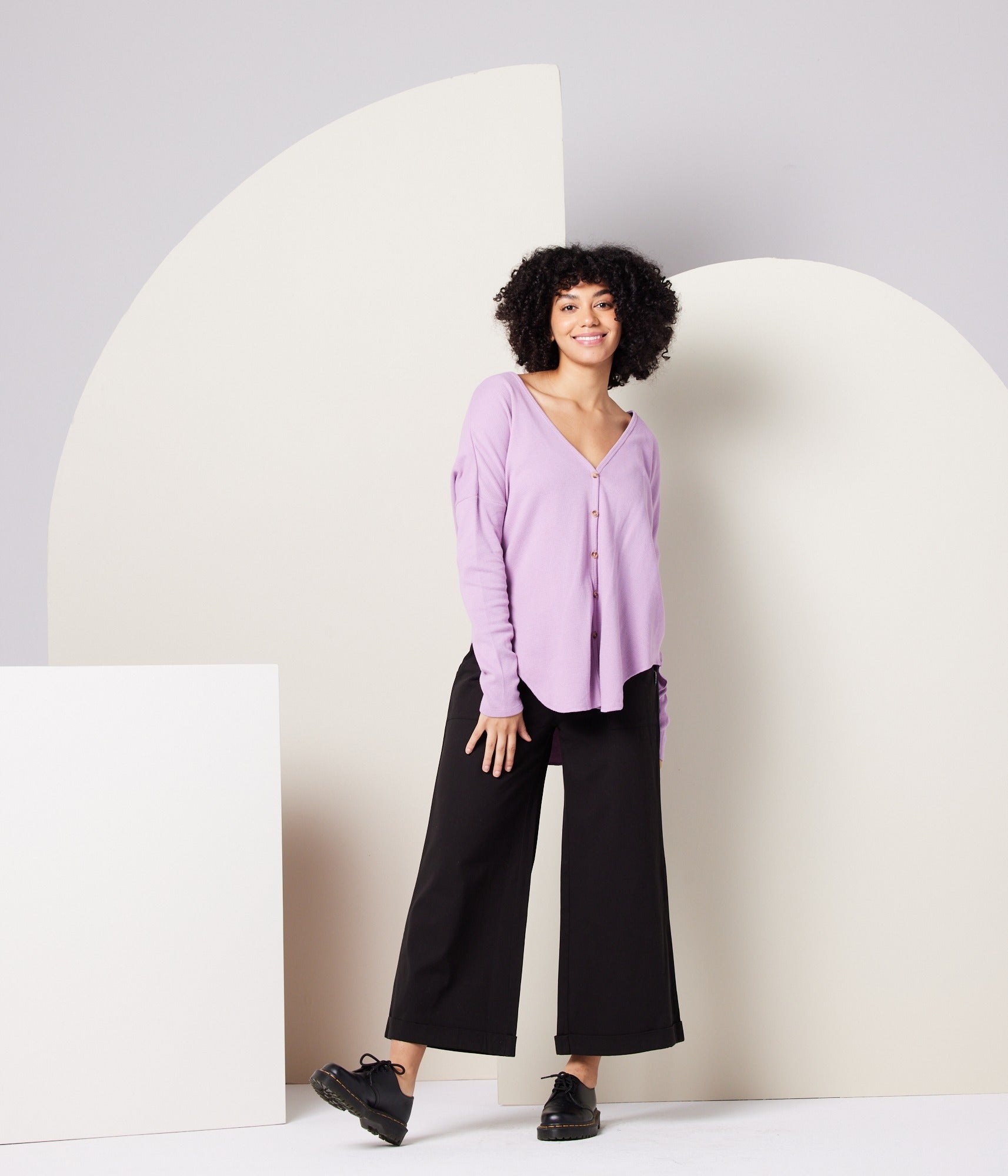 Mabel Top - Lavender