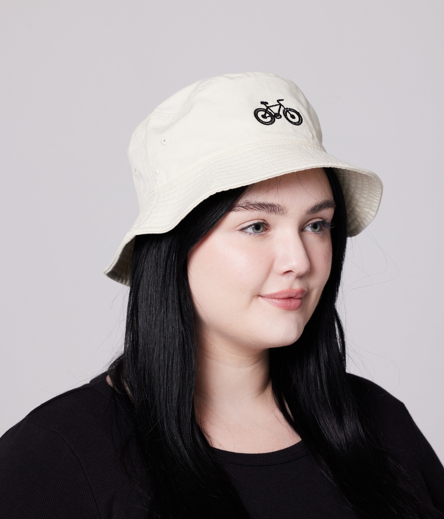 Bike Bucket Hat - Stone