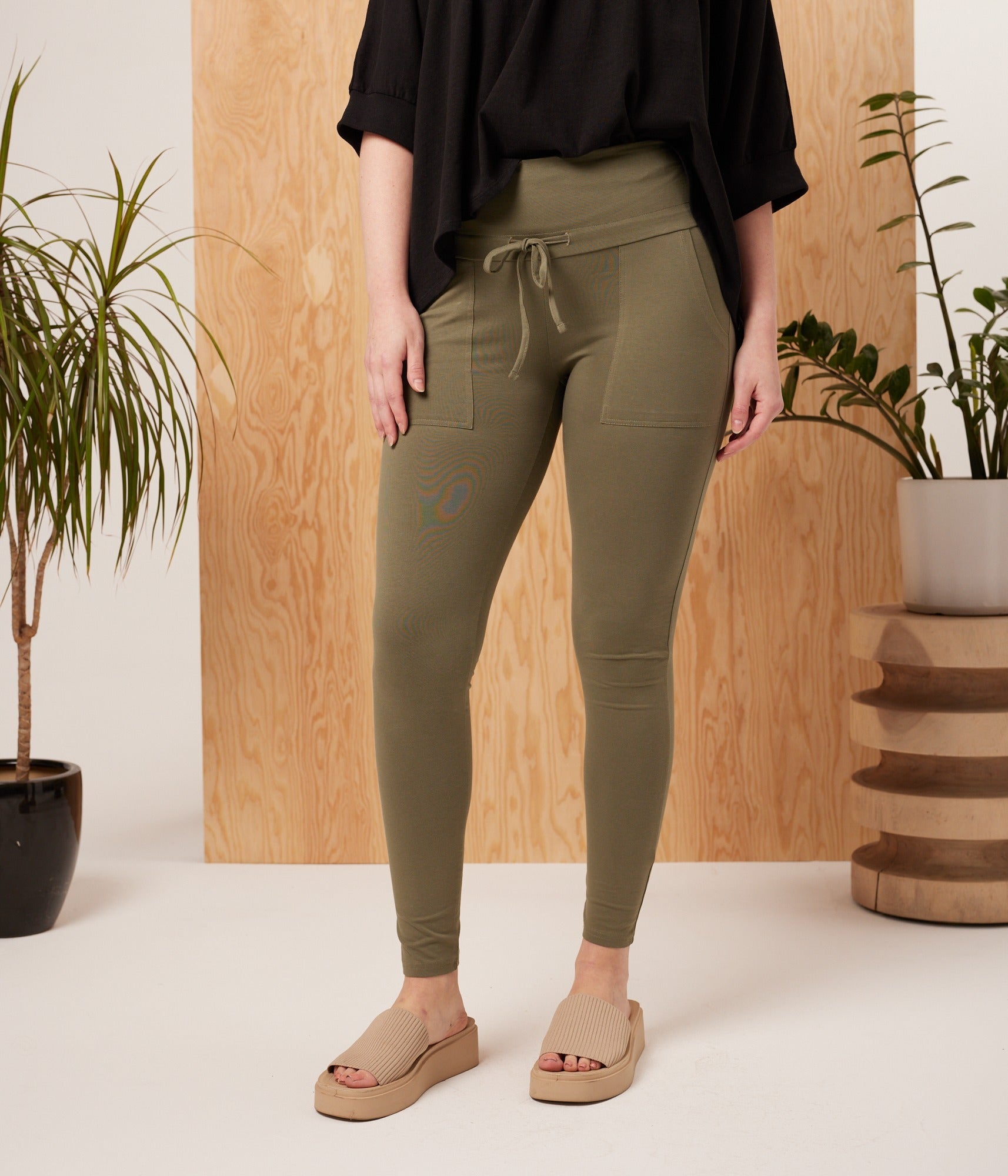 Olympia Legging - Army