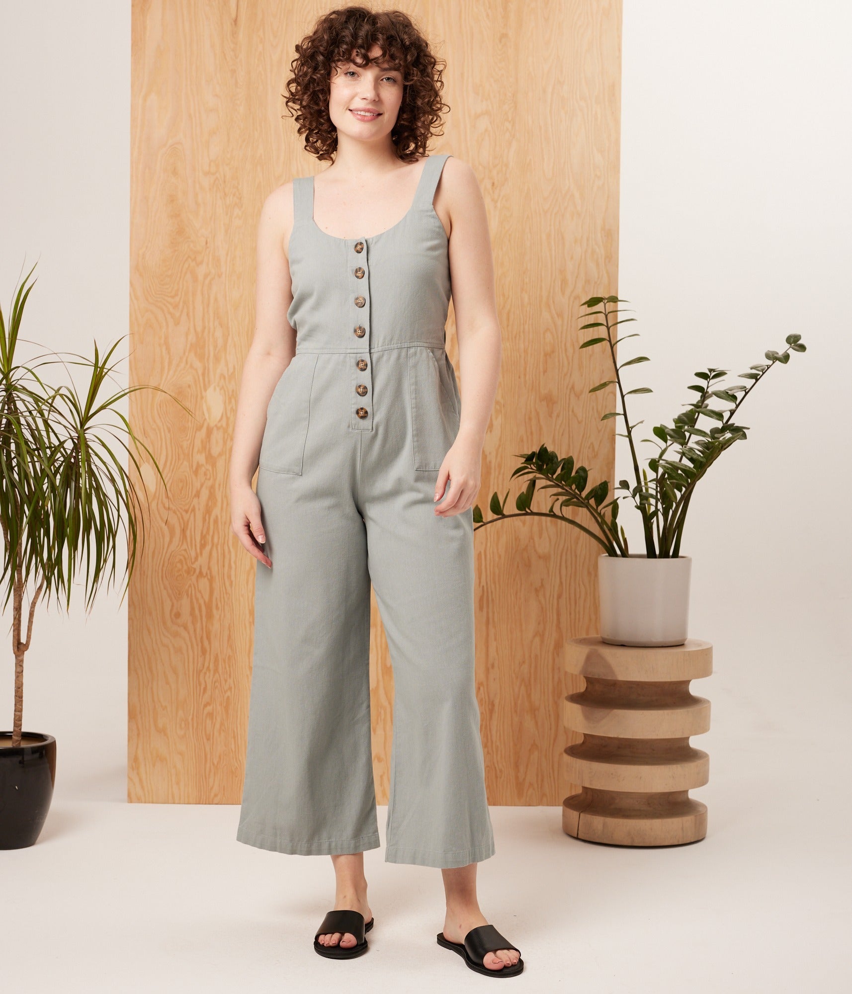 Starlette Jumpsuit - Tide Pool