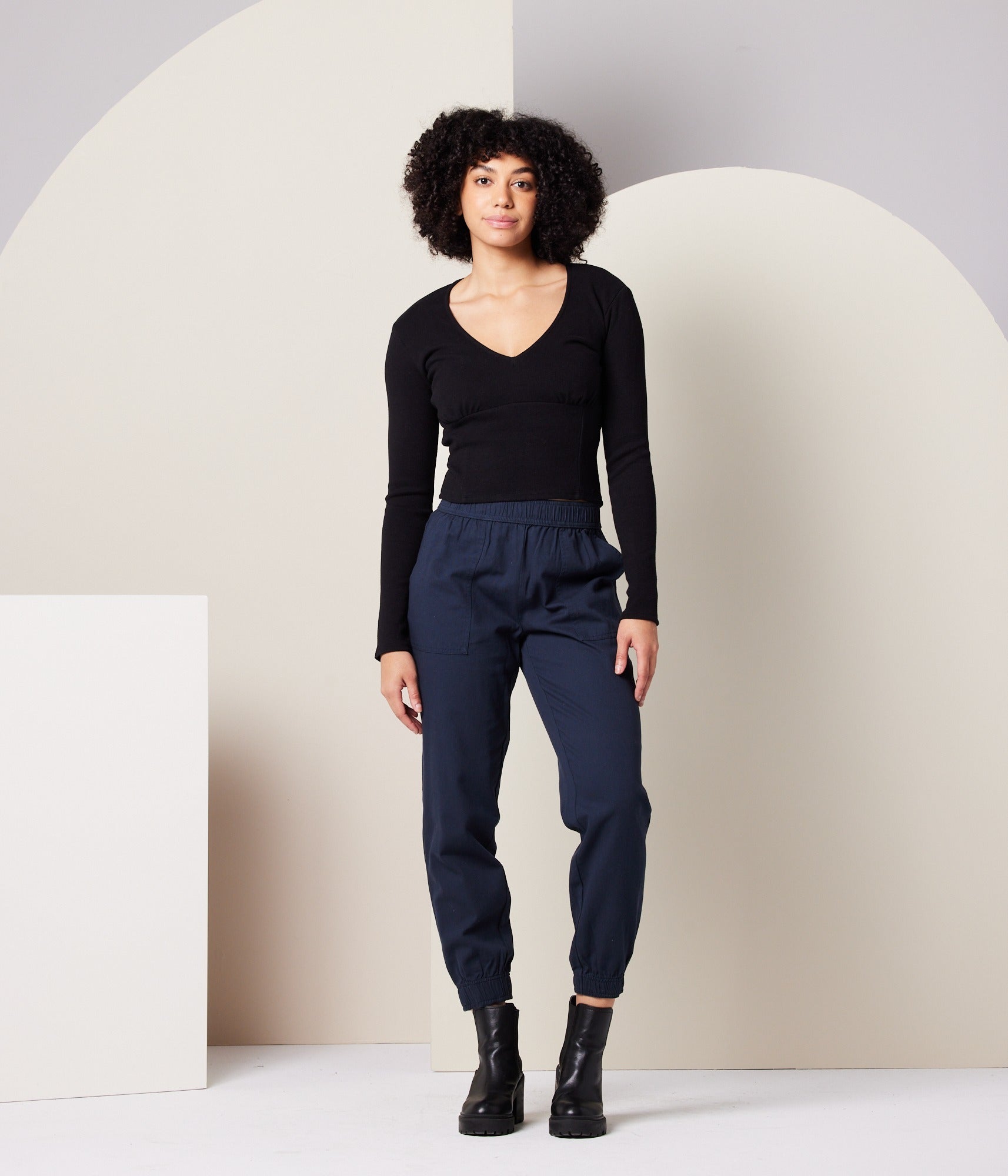 Lesley Pant - Dark Blue