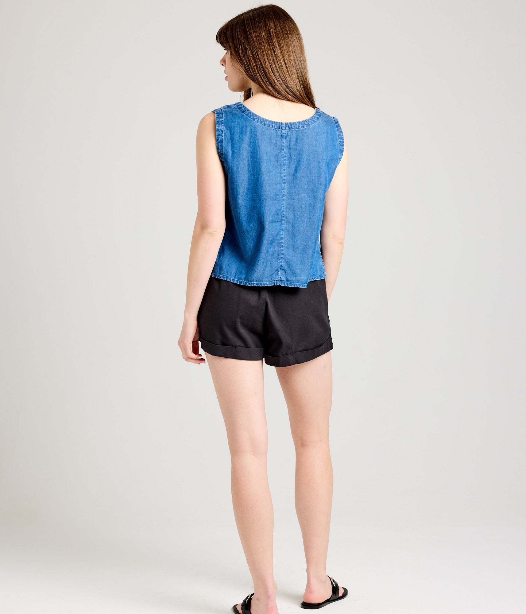 Demi Tank - Chambray