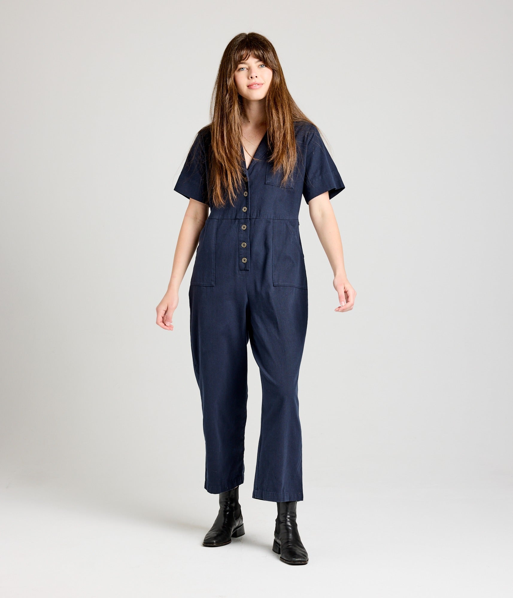 Gemini Jumpsuit - Dark Blue