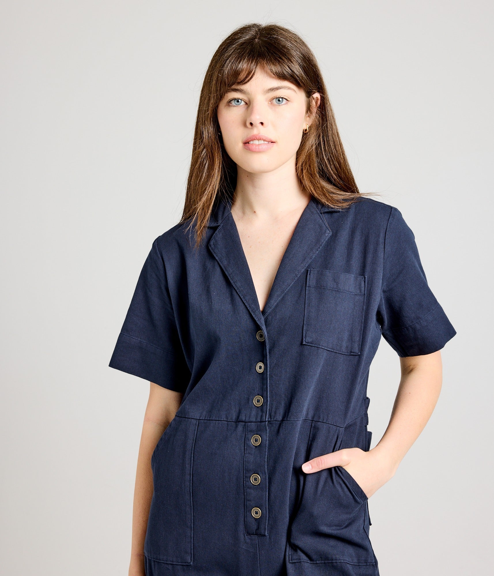 Gemini Jumpsuit - Dark Blue