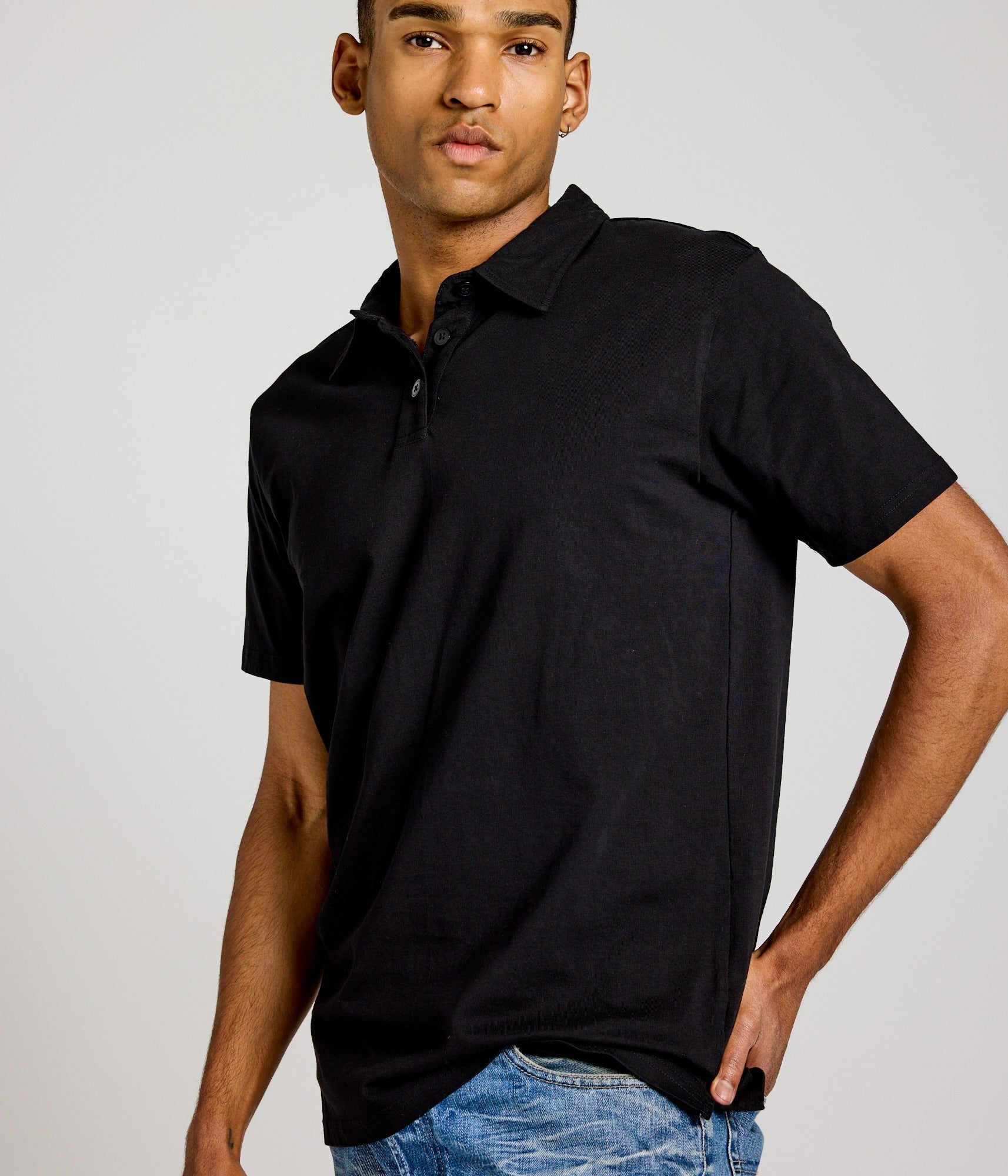 Unisex Polo Shirt - Black