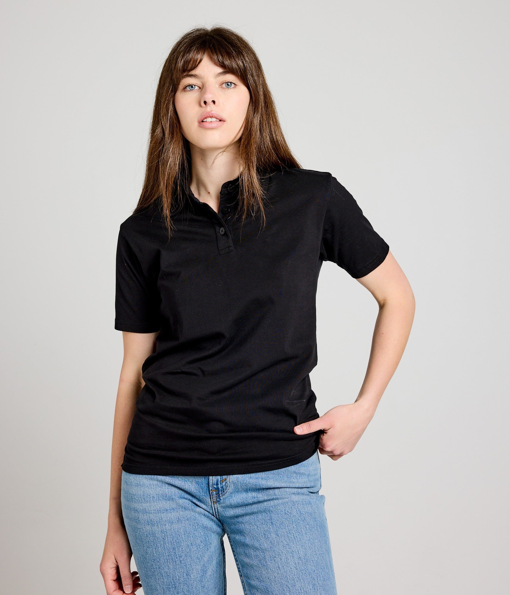 Unisex Polo Shirt - Black