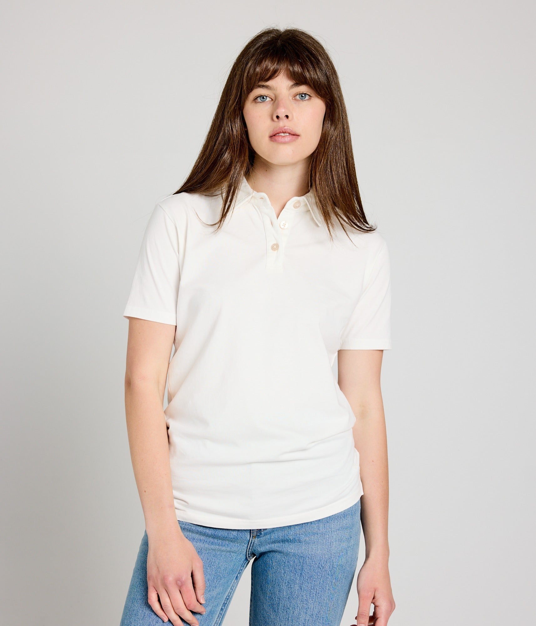 Unisex Polo Shirt - White