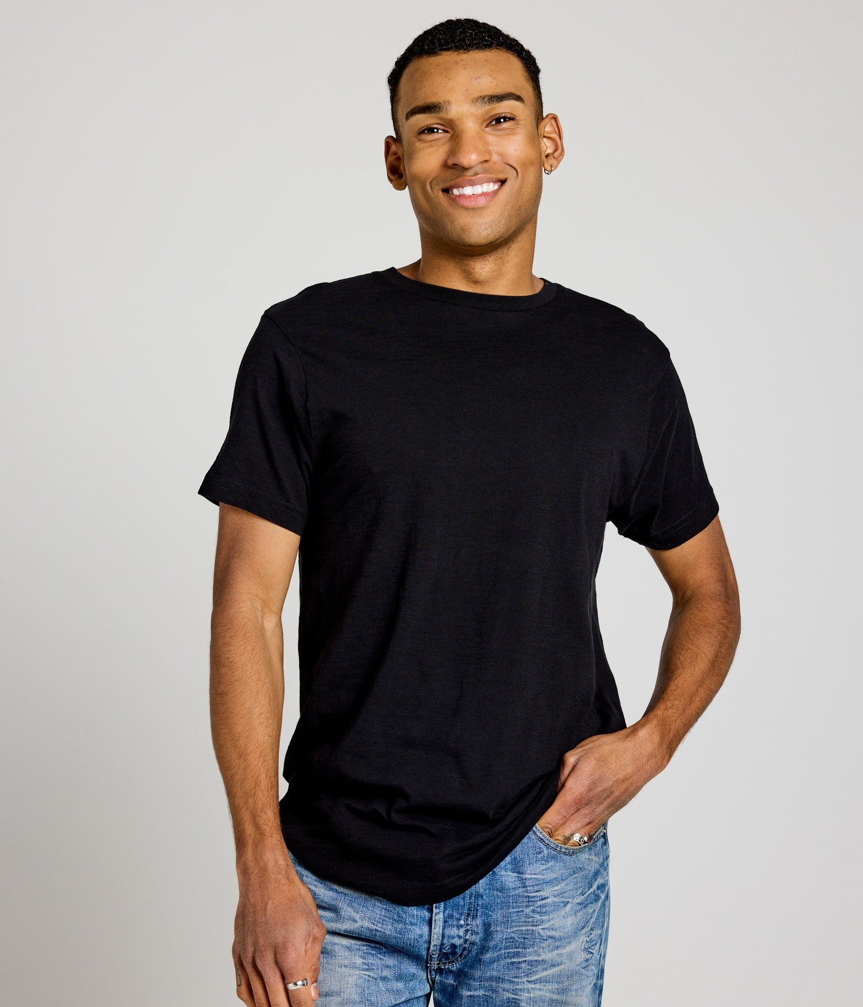 Unisex Featherweight Tee - Coal