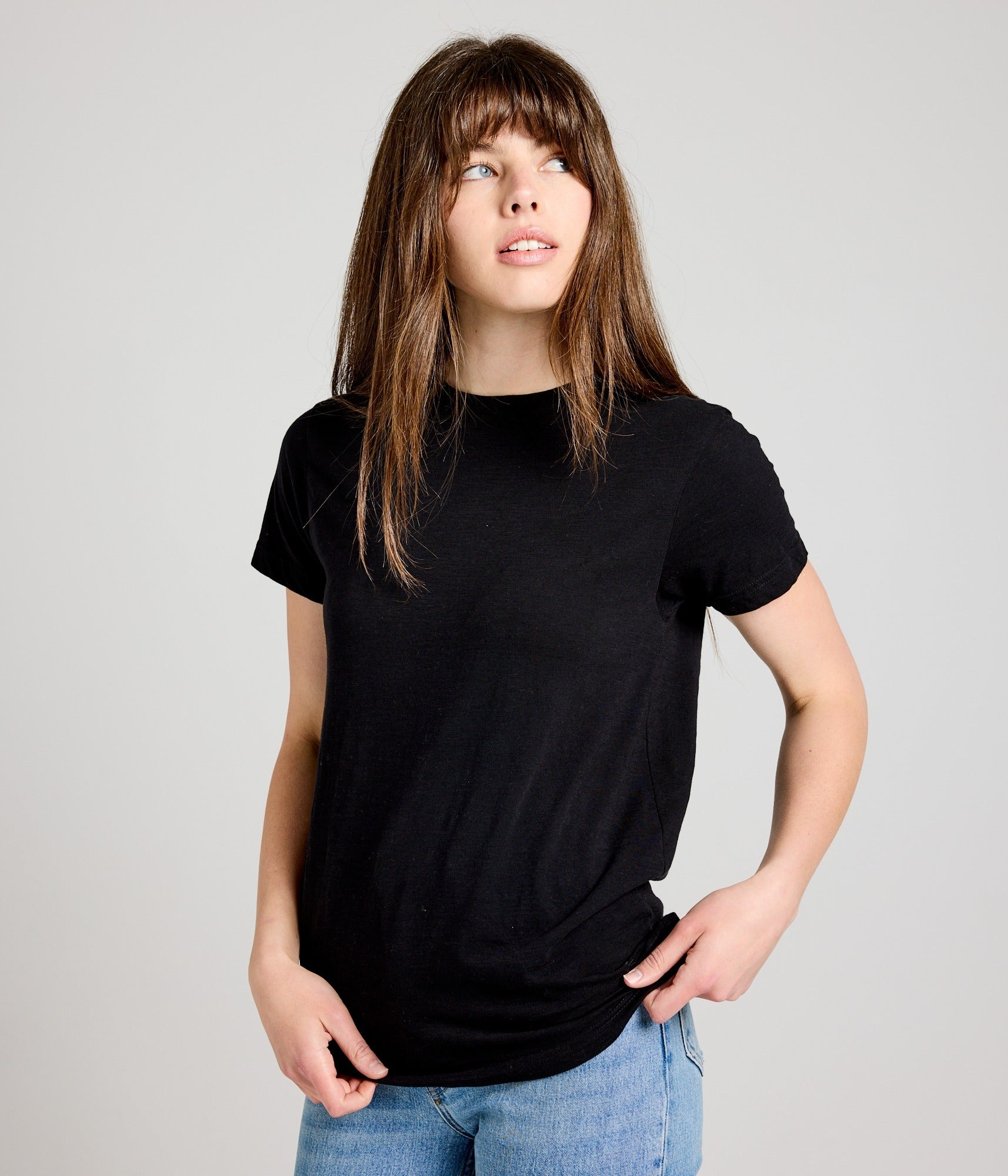 Unisex Featherweight Tee - Coal