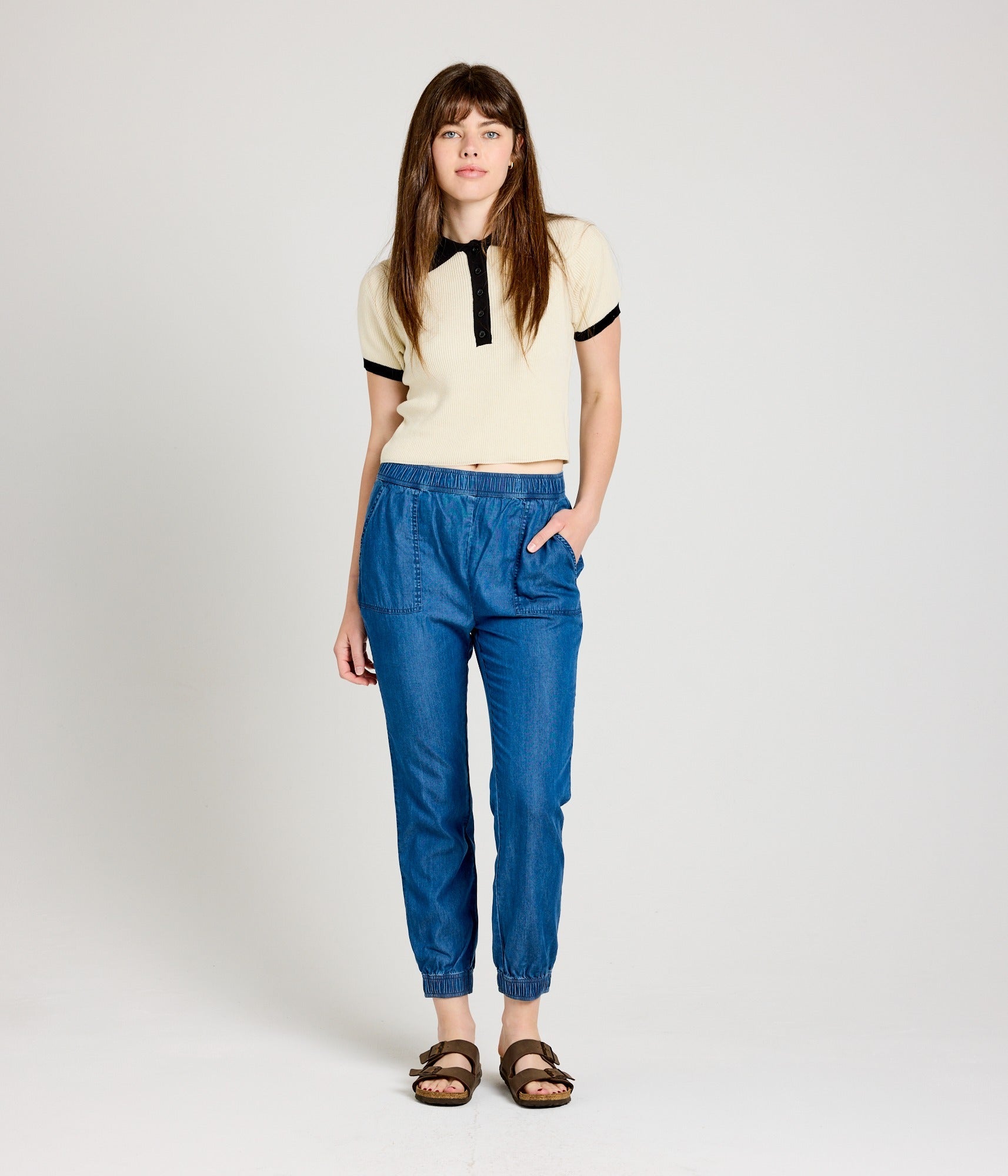 Phoebe Pant - Chambray