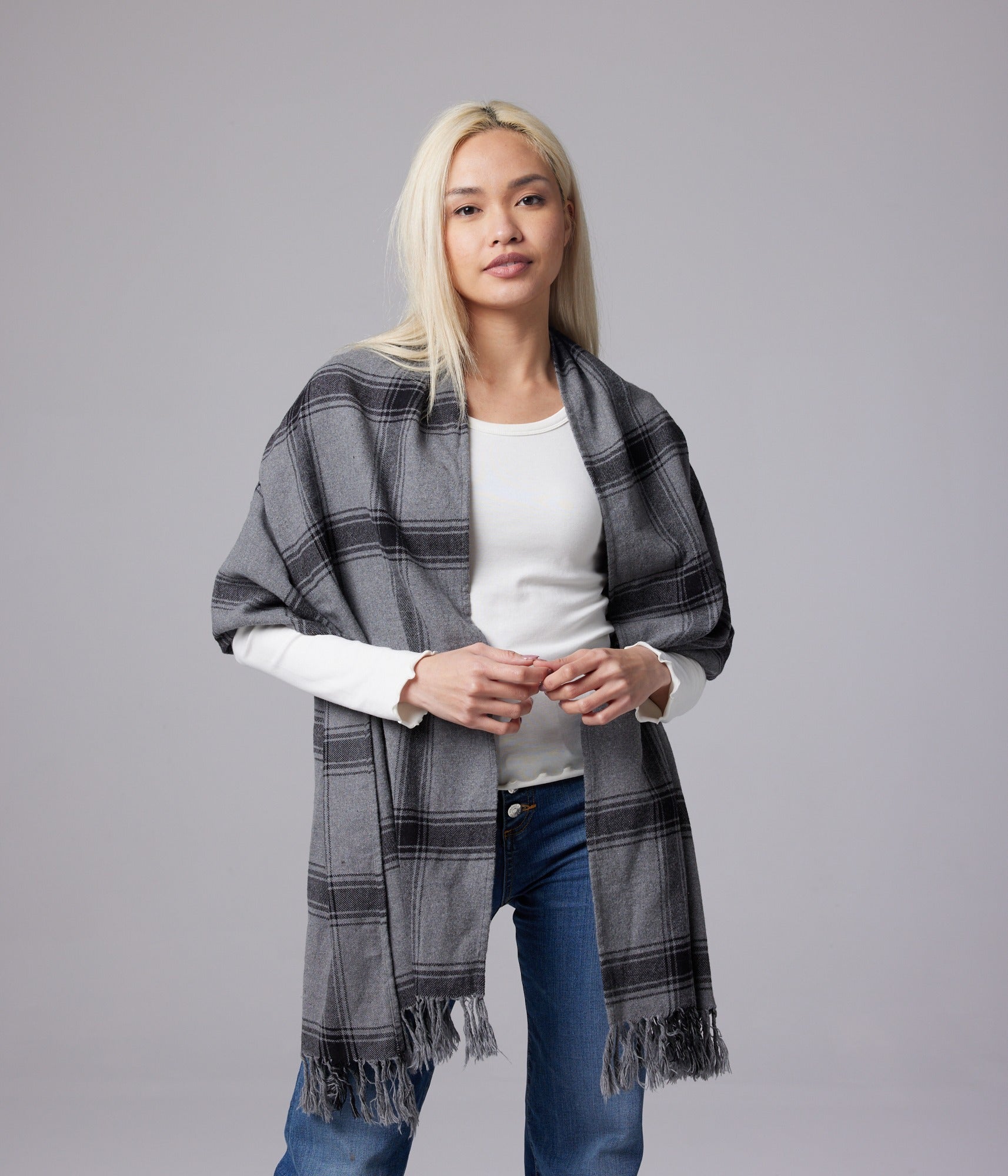 Jones Scarf - Grey